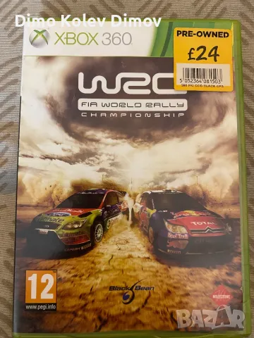 WRC Xbox Отличен Диск, Пълен Комплект, снимка 1 - Игри за Xbox - 49514318