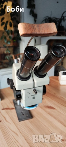 продавам бинокулярен работен микроскоп , снимка 3 - Други инструменти - 54239699