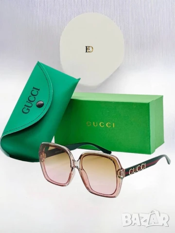 очила с калъф, кутия и ув защита chanel fendi versace gucci , снимка 3 - Слънчеви и диоптрични очила - 51318451