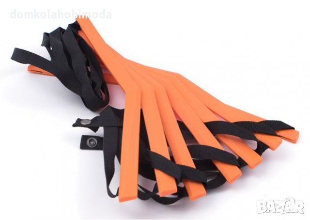 Стълба за ускорение и темпо 3.2x0.45 м, текстил пластмаса, сгъваема, снимка 4 - Фитнес уреди - 38962436