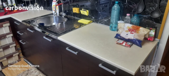 Кухненски плот 2м. Мивка батерия и сифон., снимка 4 - Други - 50836365