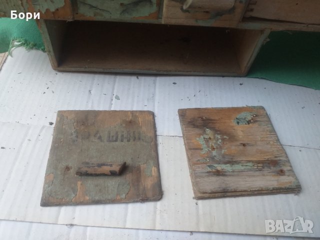 Старо шкафче за подправки, снимка 3 - Други ценни предмети - 34168538