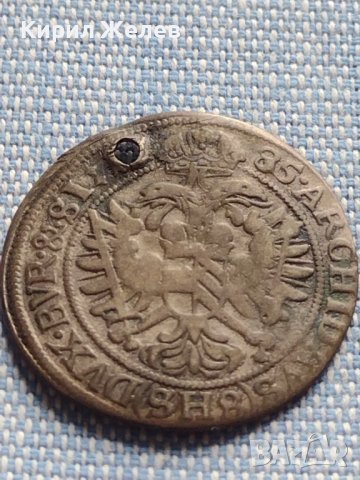 Сребърна монета 6 кройцера 1685г. Леополд първи Виена Свещена Римска Империя 13772, снимка 9 - Нумизматика и бонистика - 42899954