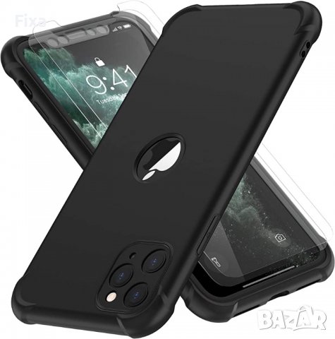 “ORETECH” 360° кейс за iPhone 11 Pro, и [2 бр. Стъклени протектора]