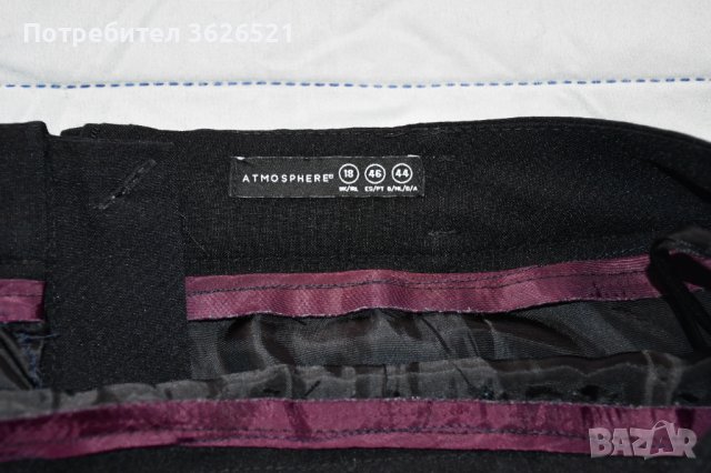 Елегантна костюм от черна рокля и сако Atmosphere, размер 44/UK 16, снимка 17 - Костюми - 39481538