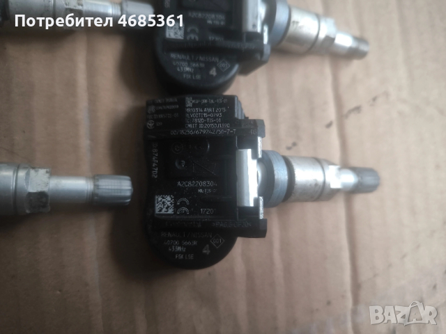 Датчици за налягане в гумите Renault, снимка 2 - Части - 53382275