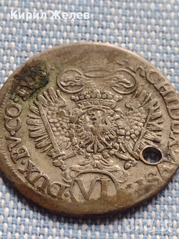 Сребърна монета 6 кройцера Карл шести Хал Свещена Римска Империя 13652, снимка 10 - Нумизматика и бонистика - 42899838