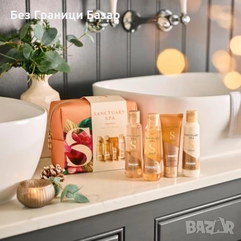 Нов Подаръчен комплект козметика за жени кожа — душ гел, лосион и скраб, снимка 3 - Комплекти и лотове - 51941694