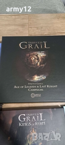 Настолна игра Tainted Grail + разшитения, снимка 2 - Образователни игри - 52672436