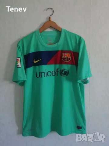 Барселона Меси 2010-2011 Оригинална Тениска Фланелка XL Nike Barcelona Messi Екип, снимка 2 - Тениски - 41692091