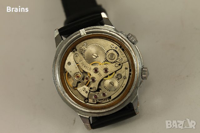 Руски Колекционерски Часовник Полет Звънец 2612.1, снимка 8 - Антикварни и старинни предмети - 42313820