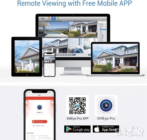 SECULINK Хибриден 16-канален DVR, 5MP, 5в1 Видеорекордер с H.265 компресия , снимка 7 - Комплекти за видеонаблюдение - 53380561