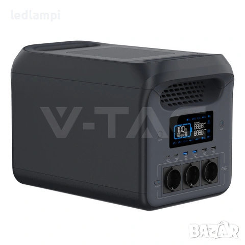 1800W Преносима Захранваща Станция с LiFePO4 Батерия и Wi-Fi, снимка 3 - Друга електроника - 54136496