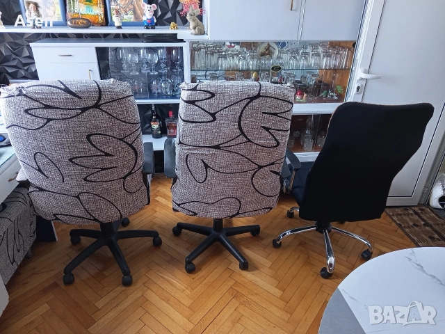 Продавам 3 бр. офис стола., снимка 2 - Столове - 54155120