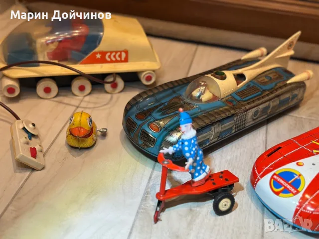 Стари ламаринени играчки, снимка 3 - Други ценни предмети - 48371566