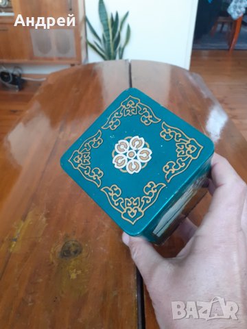 Стара метална кутия #8, снимка 4 - Други ценни предмети - 31520033