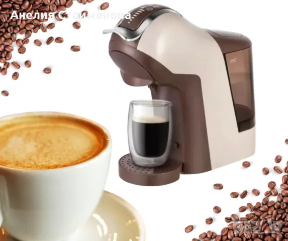 Кафемашина 3в1 с капсули Nespresso,с капсули Dolce Gusto и с мляно кафе 😍🔝, снимка 3 - Кафемашини - 48798634