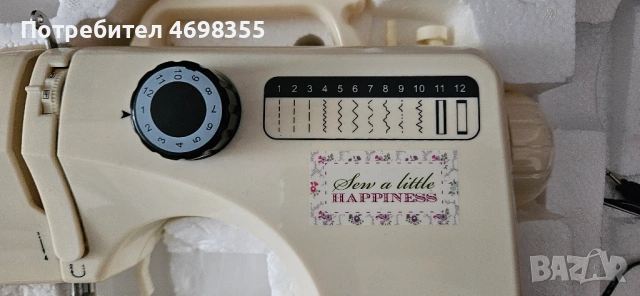 Малка шевна машина , снимка 3 - Шевни машини - 53355673
