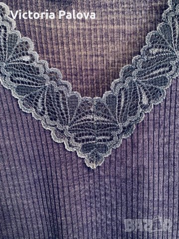 Скъпа нежна блуза меринос и коприна  Швейцария, снимка 4 - Блузи с дълъг ръкав и пуловери - 42507685