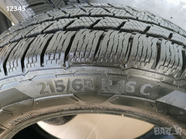 215/65R16C continental dot2021 грайфер 9мм-№361, снимка 4 - Гуми и джанти - 44727490