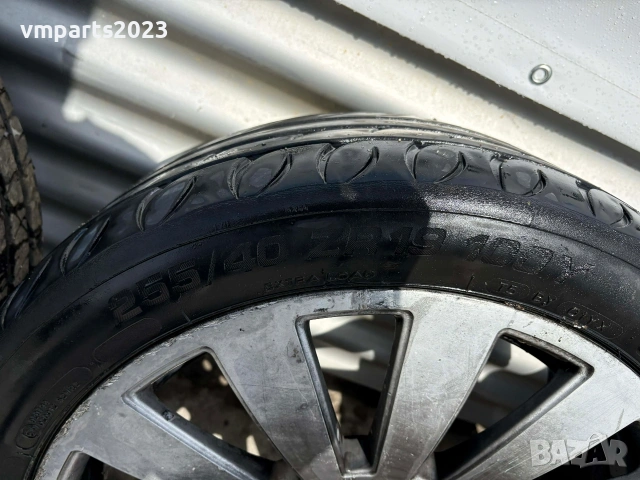 19" джанти с летни гуми 5х100/5х112 Audi 8J et 35, снимка 3 - Гуми и джанти - 54202540