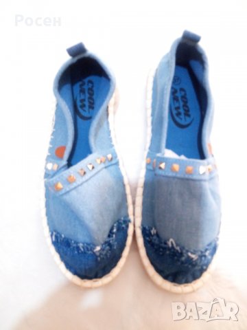 Дънкови дамски еспадрили Cool new № 35 - 18 лв. - чисто нови, снимка 2 - Други - 31846483