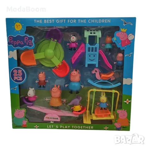 Прасенцето Пепа,комплект за игра, снимка 5 - Образователни игри - 48869561