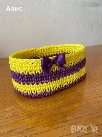 Коледни кошнички, ръчна изработка, снимка 5 - Декорация за дома - 52438506