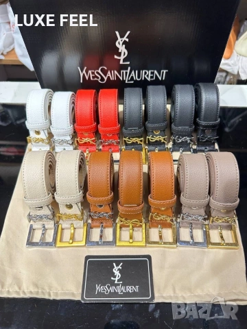 YVES SAINT LAURENT 💎 Естествена Кожа 