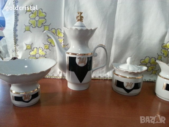 Руски порцелан залатой пегас, снимка 2 - Антикварни и старинни предмети - 42869713