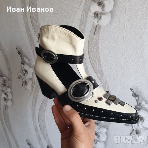 COACH Дизайнерски Изрязани ботуши Western Creeper номер 40-41, снимка 6 - Други - 40308608