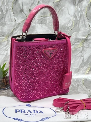 чанти с камъни prada , снимка 17 - Чанти - 50745497