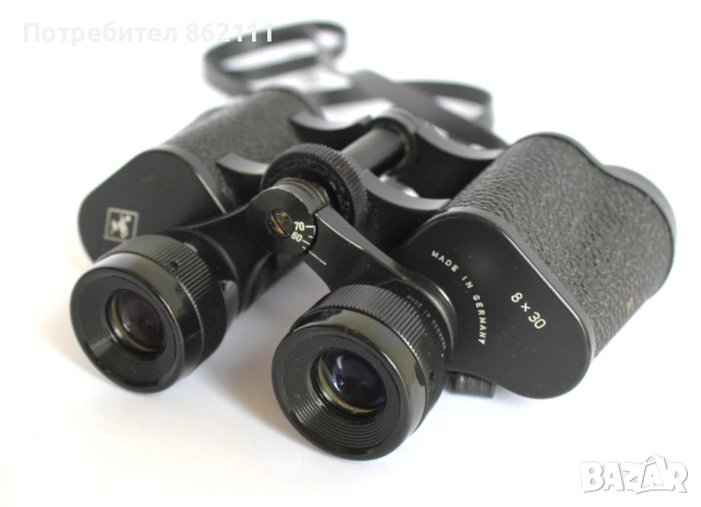 Германски бинокъл AGFA - 8X30, снимка 2 - Екипировка - 54031919