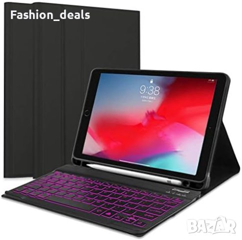 Нов безжичен Bluetooth Клавиатурен калъф за таблет iPad Mini 5/4/3/2/1,  7.9 инча Айпад