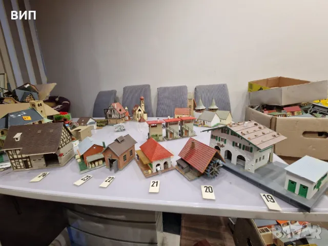 Сгради НО, за ЖП моделизъм, някои са с дребни липси и забележки, снимка 4 - Колекции - 49975760