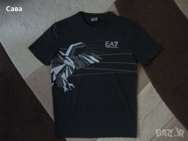 тениски EA7   мъжки,С, снимка 6 - Тениски - 37537371