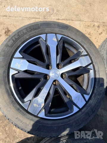 5x108 18 цола алуминиеви джанти 7.5J ET49, 65.1 мм централен отвор от Peugeot 5008 2021г., снимка 7 - Гуми и джанти - 54300559