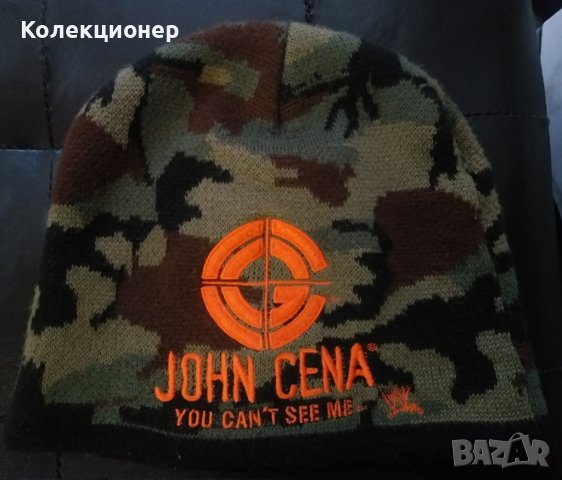 Оригинална камуфлажна кеч шапка на Джон Сина (John Cena, WWE)