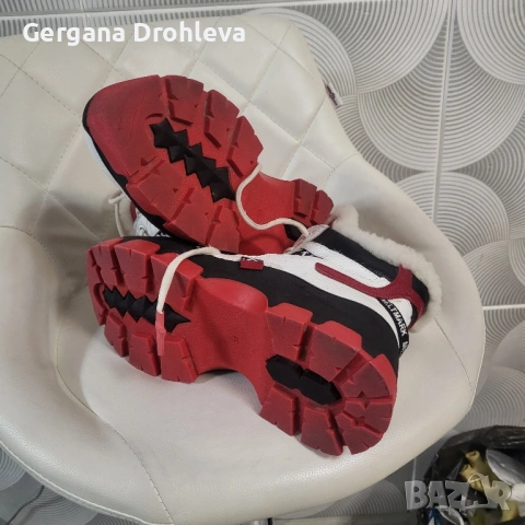 Зимни дамски спортни обувки, снимка 3 - Дамски апрески - 53212422