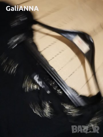 СТРАХОТНА ТУНИКА ПЛЕТИВО С ЕФЕКТНА ЯКА 2XL, снимка 8 - Блузи с дълъг ръкав и пуловери - 35268276