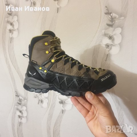 туристически обувки  Salewa MS ALP FLOW MID GTX  GORE-TEXномер 40 1/2, снимка 9 - Други - 42797222
