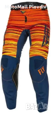 Fly Racing KINETIC WAVE MX NAVY ORANGE бридж крос ендуро, снимка 3 - Аксесоари и консумативи - 49163643