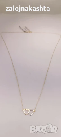 Ново Златно колие-1,35гр/14кр, снимка 6 - Колиета, медальони, синджири - 51326045