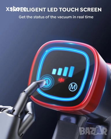 Безжична прахосмукачка Cordless Vacum Cleaner Buture VC50 Red, снимка 3 - Прахосмукачки - 52795679
