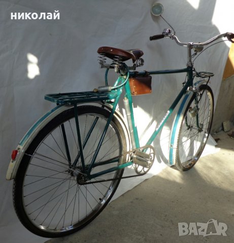 Ретро велосипед марка Украйна В 134  с 28" гуми Сделано в СССР ХВЗ 1973 год., снимка 14 - Велосипеди - 38605982
