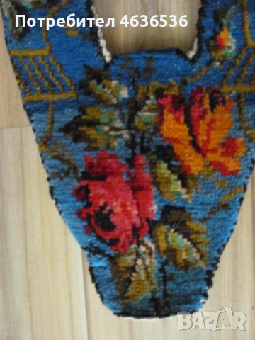 19век ръчно тъкани мотиви , вълна, снимка 3 - Антикварни и старинни предмети - 54040145