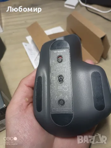 Мишка Logitech MX Master 3S Bluetooth Edition, оптична , снимка 5 - Клавиатури и мишки - 56306570
