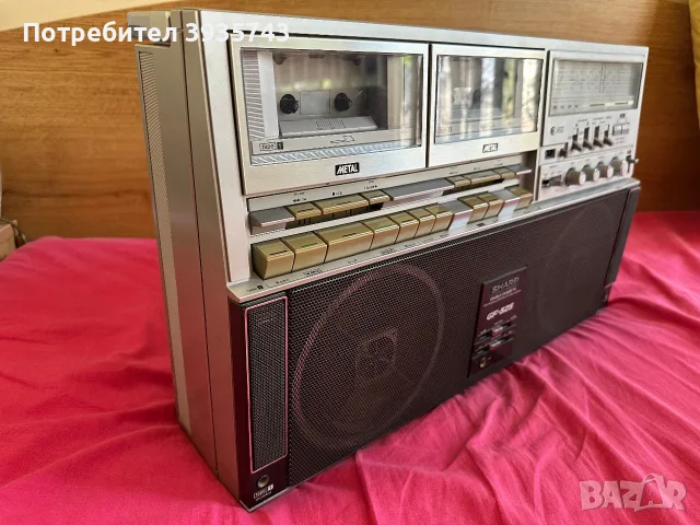 Sharp gf 525 Japan Колекционерски, снимка 5 - Радиокасетофони, транзистори - 56535432