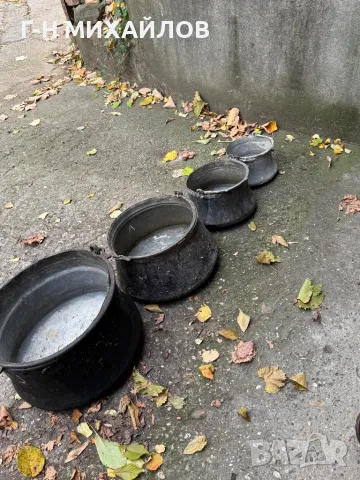 Стари бакърени съдове, снимка 4 - Антикварни и старинни предмети - 48123030