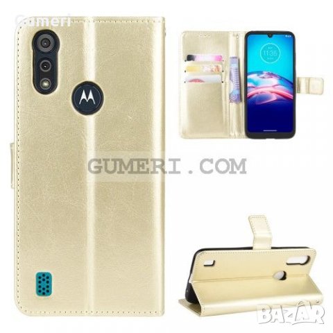Motorola Moto E6s калъф тип тефтер , снимка 7 - Калъфи, кейсове - 30995572